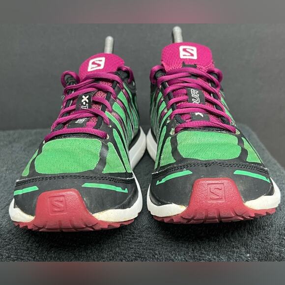 Salomon X Tour City Trail Womens Size 6.5 Green Athletic Running Shoes Sneakers - Picture 5 of 8